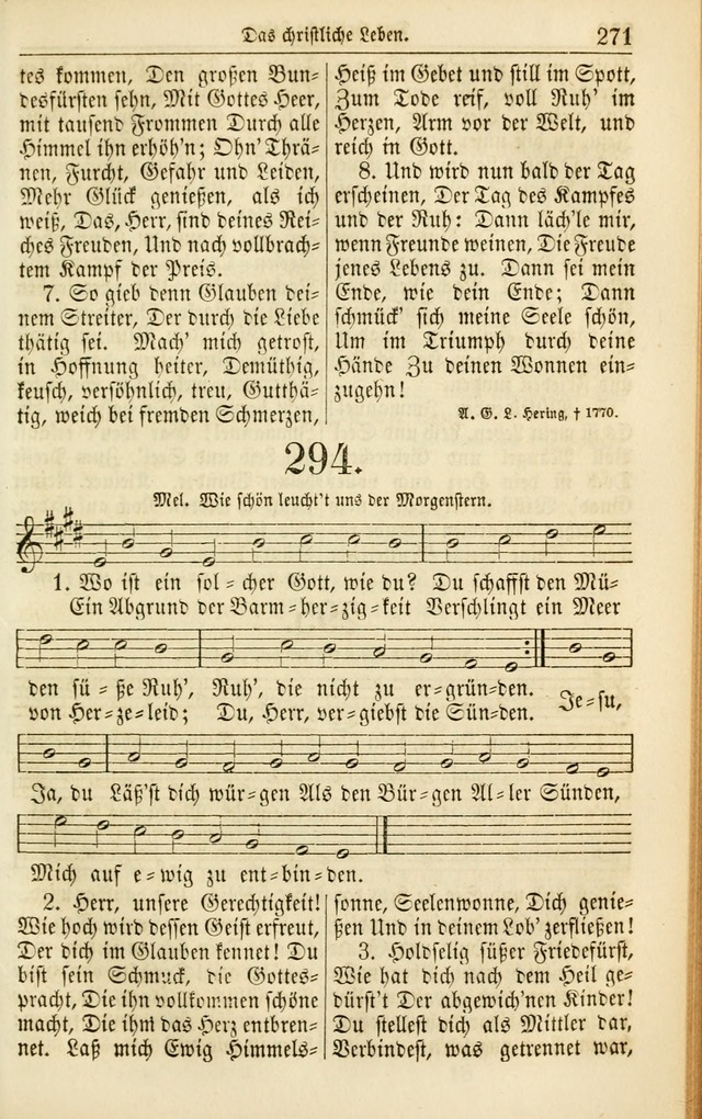 Evangelisches Gesangbuch: herausgegeben von dem Evangelischen Kirchenvereindes Westens page 282