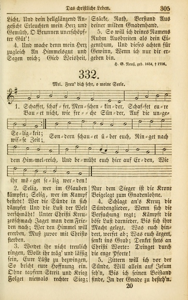 Evangelisches Gesangbuch: herausgegeben von dem Evangelischen Kirchenvereindes Westens page 316
