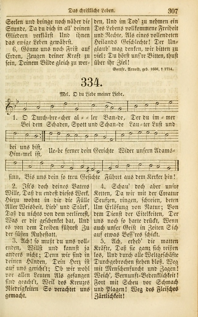 Evangelisches Gesangbuch: herausgegeben von dem Evangelischen Kirchenvereindes Westens page 318