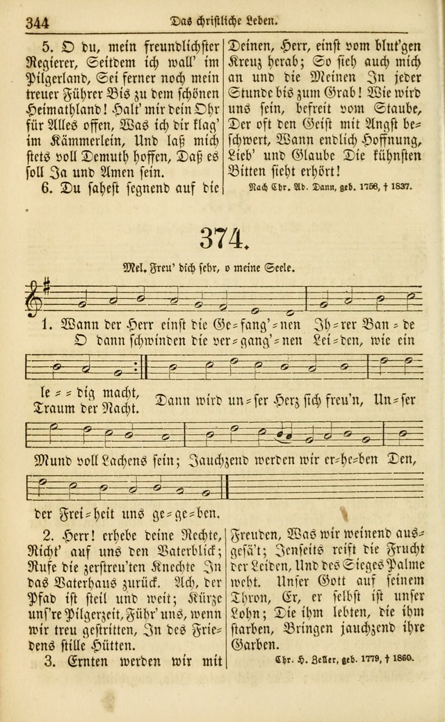 Evangelisches Gesangbuch: herausgegeben von dem Evangelischen Kirchenvereindes Westens page 355
