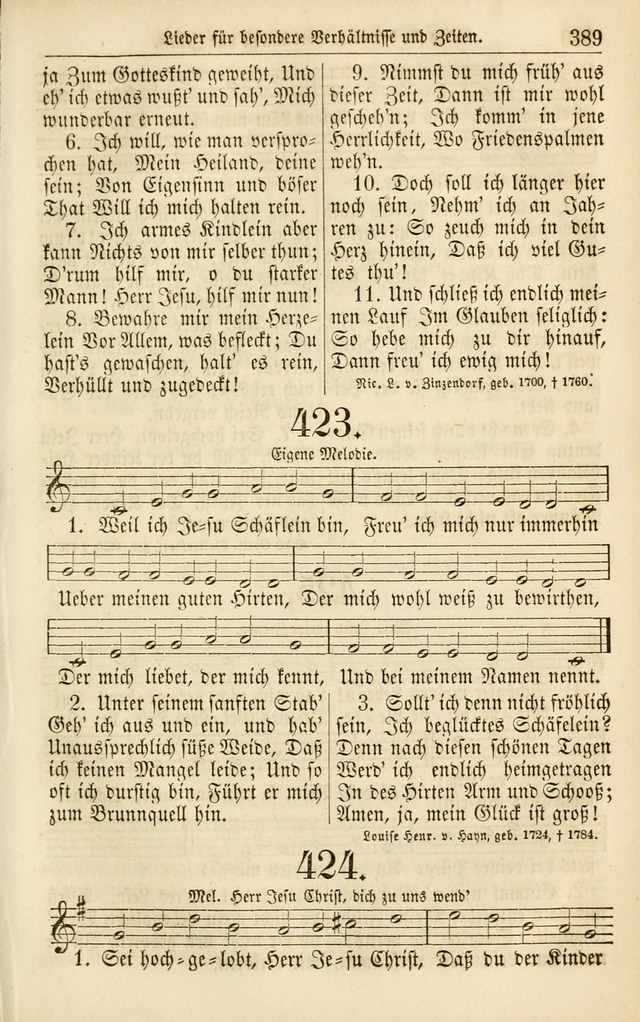 Evangelisches Gesangbuch: herausgegeben von dem Evangelischen Kirchenvereindes Westens page 400