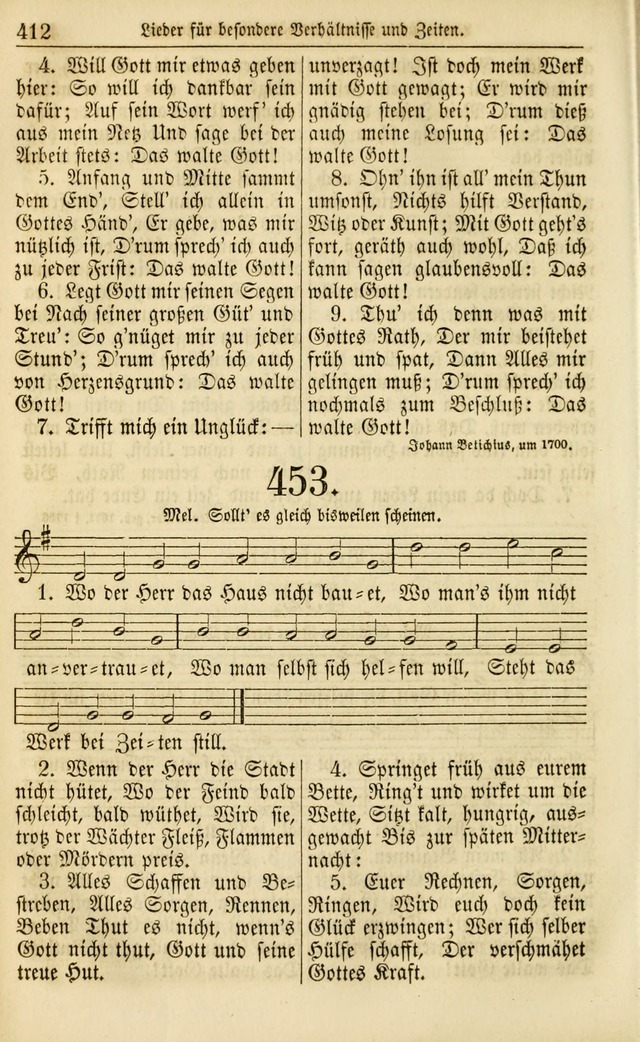 Evangelisches Gesangbuch: herausgegeben von dem Evangelischen Kirchenvereindes Westens page 423