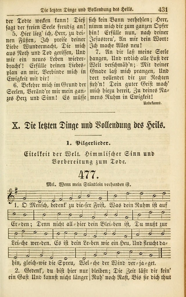 Evangelisches Gesangbuch: herausgegeben von dem Evangelischen Kirchenvereindes Westens page 442