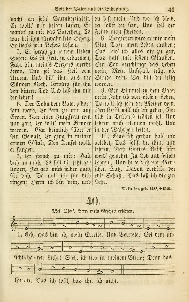 Evangelisches Gesangbuch: herausgegeben von dem Evangelischen Kirchenvereindes Westens page 50