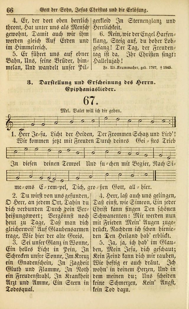 Evangelisches Gesangbuch: herausgegeben von dem Evangelischen Kirchenvereindes Westens page 75