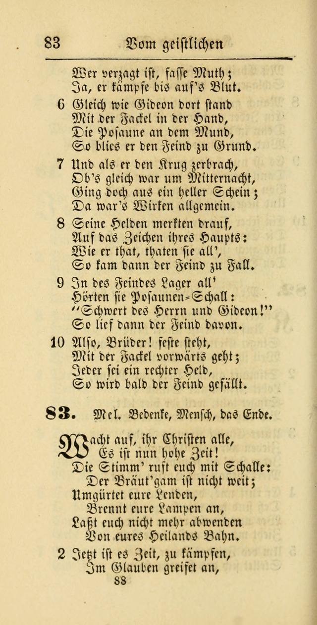 Evangelisches Gesangbuch: oder eine sammlung geistreicher lieder zum gebrauch der Evangelischen Gemeinschaft und aller heilsuchenden seelen page 688