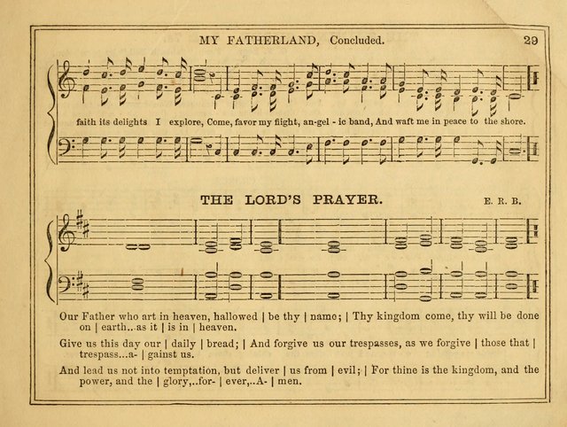 The Eolian Harp: a collection of hymns and tunes for Sunday schools and Band of Hope meetings page 29