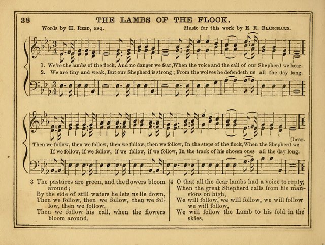The Eolian Harp: a collection of hymns and tunes for Sunday schools and Band of Hope meetings page 38