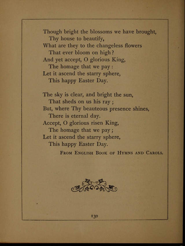 Easter Hymns page 130