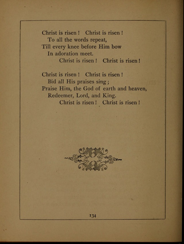 Easter Hymns page 134