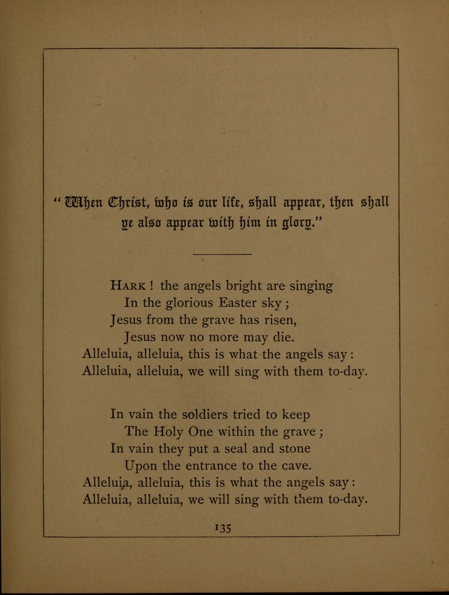 Easter Hymns page 135