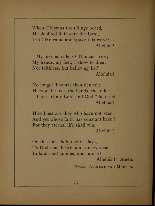 Easter Hymns page 46