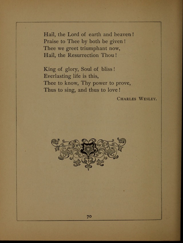 Easter Hymns page 70