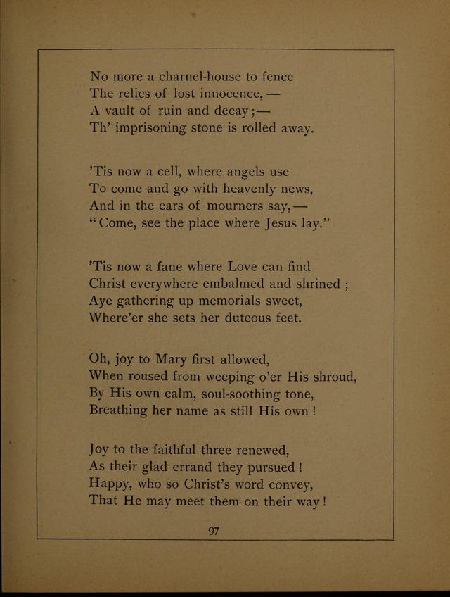 Easter Hymns page 97