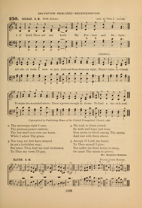 Evangelical Hymnal page 107