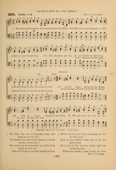Evangelical Hymnal page 161