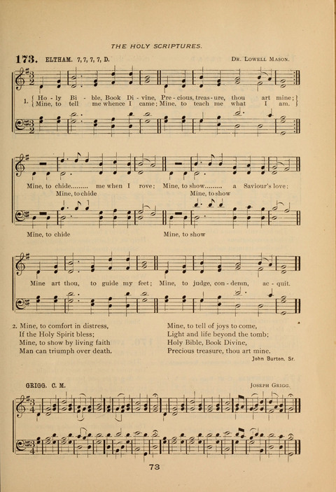 Evangelical Hymnal page 73