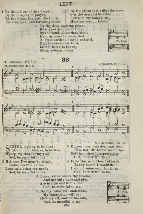 The English Hymnal: with Tunes page 123