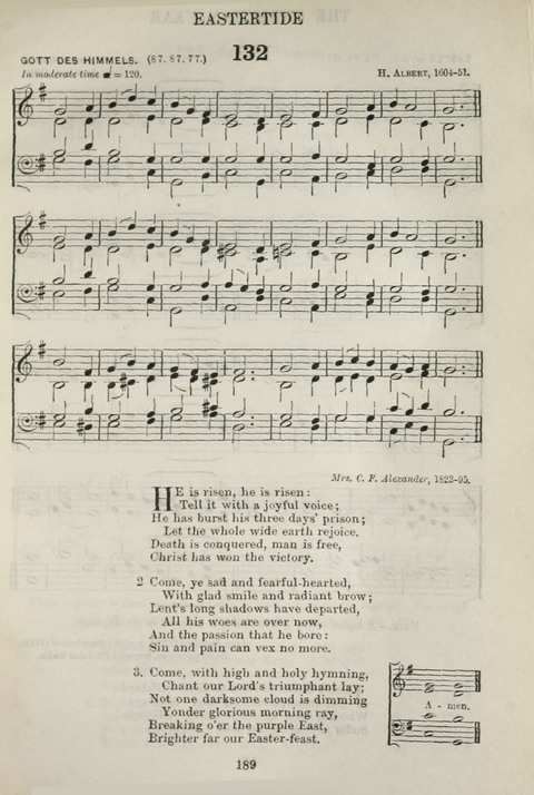 The English Hymnal: with Tunes page 187