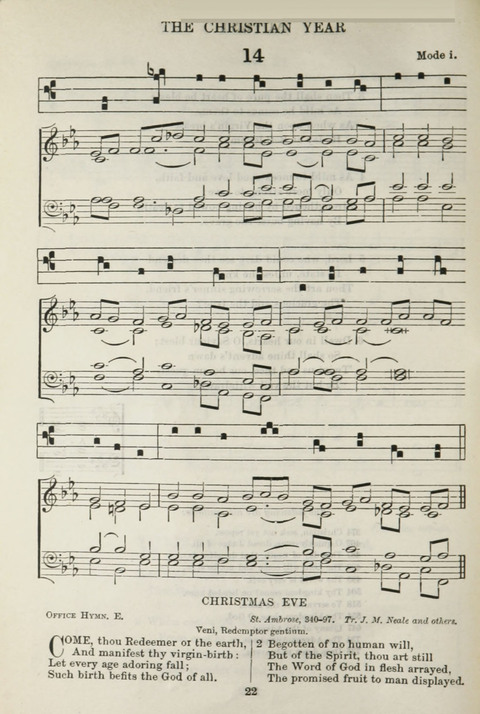 The English Hymnal: with Tunes page 24