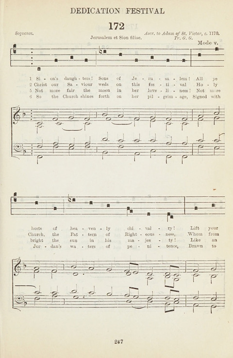 The English Hymnal: with Tunes page 247