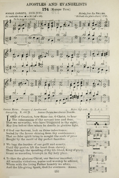 The English Hymnal: with Tunes page 253