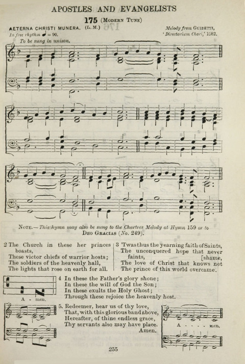 The English Hymnal: with Tunes page 255