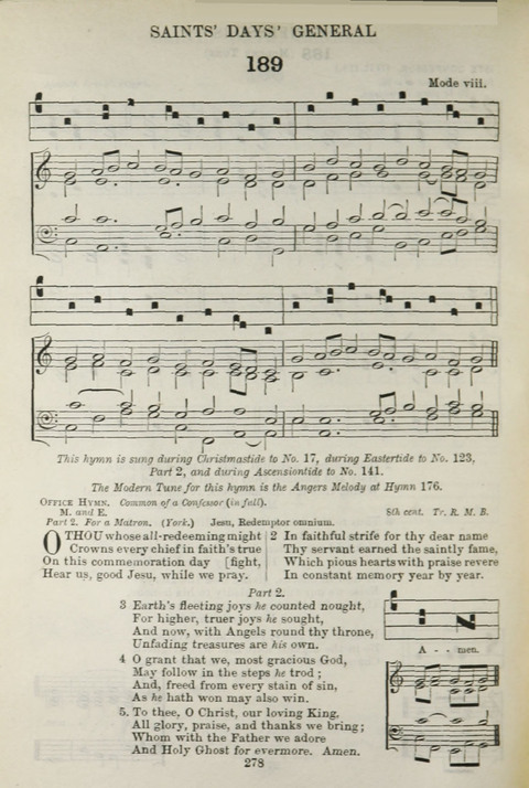 The English Hymnal: with Tunes page 278