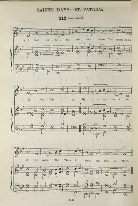 The English Hymnal: with Tunes page 308