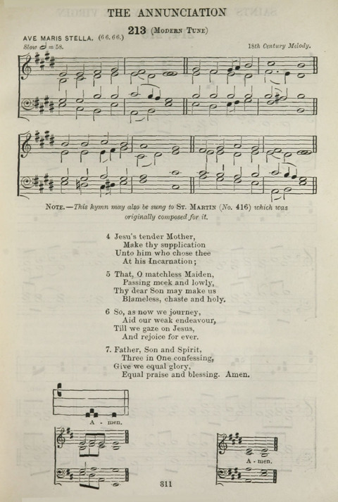 The English Hymnal: with Tunes page 311