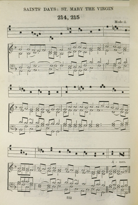 The English Hymnal: with Tunes page 312