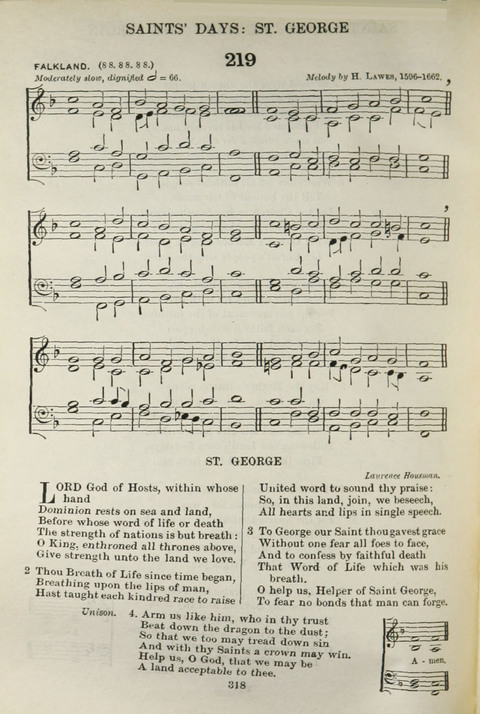 The English Hymnal: with Tunes page 318