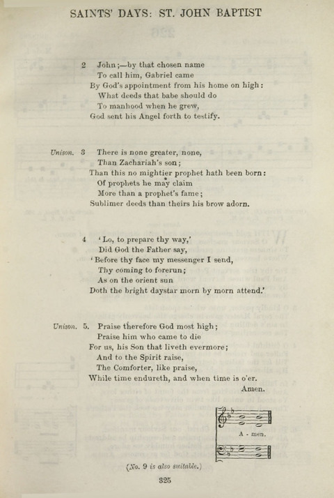 The English Hymnal: with Tunes page 325