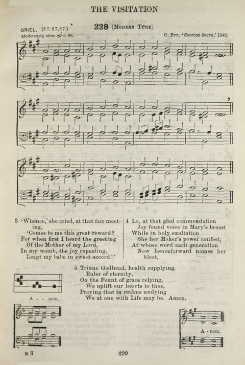 The English Hymnal: with Tunes page 329