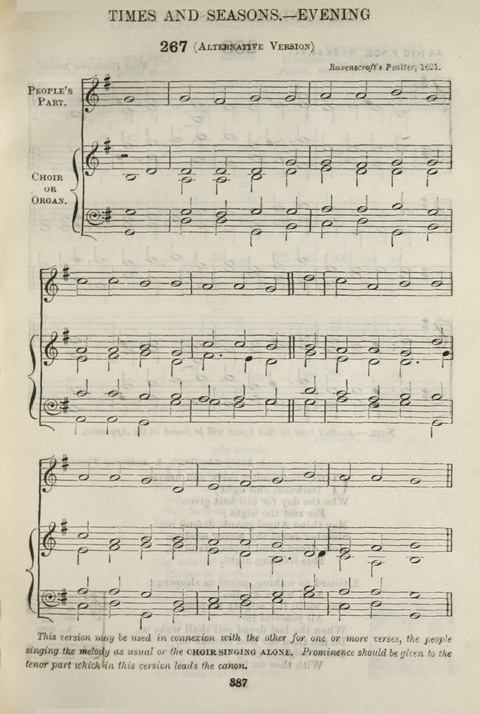 The English Hymnal: with Tunes page 387