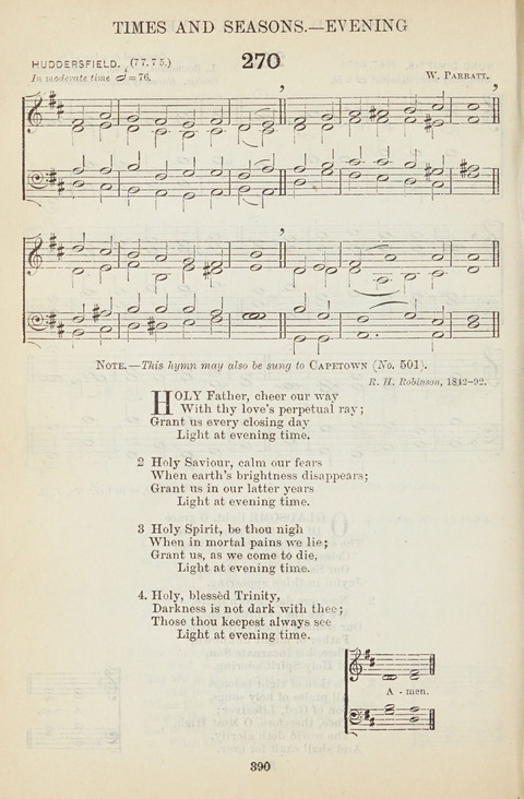 The English Hymnal: with tunes page 390