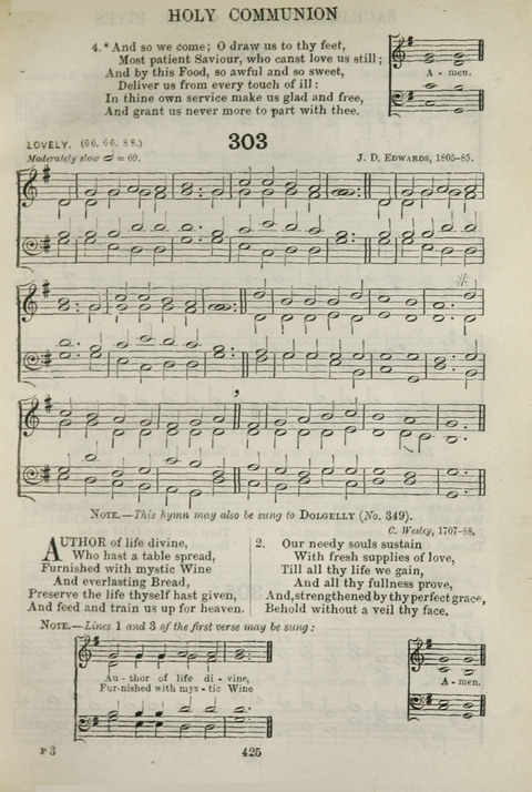 The English Hymnal: with Tunes page 425