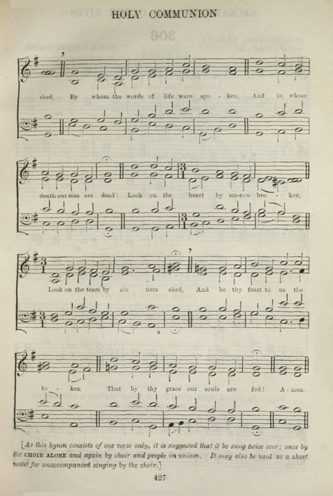 The English Hymnal: with Tunes page 427