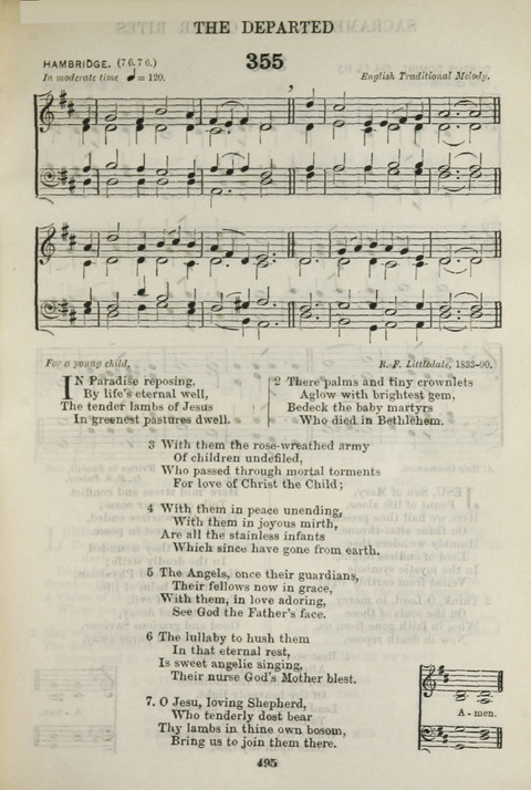 The English Hymnal: with Tunes page 481