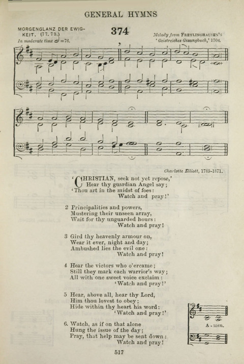 The English Hymnal: with Tunes page 493