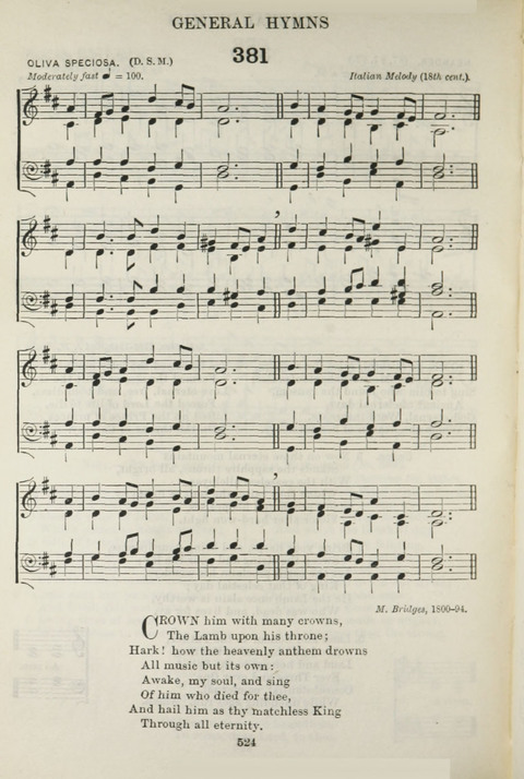 The English Hymnal: with Tunes page 498