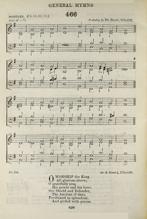 The English Hymnal: with Tunes page 554