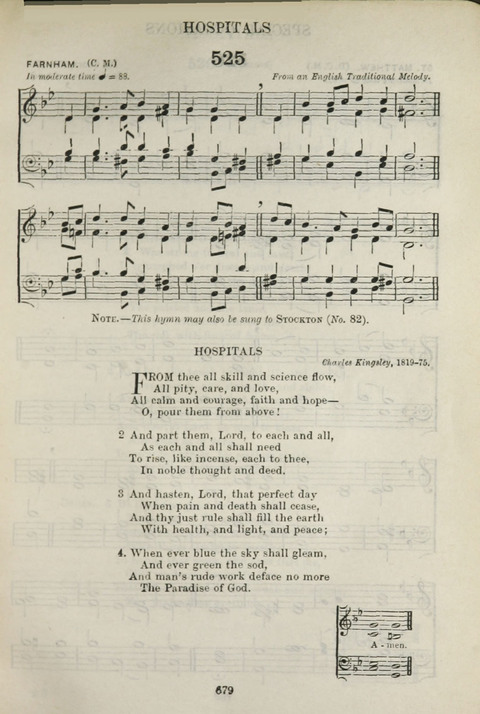 The English Hymnal: with Tunes page 621
