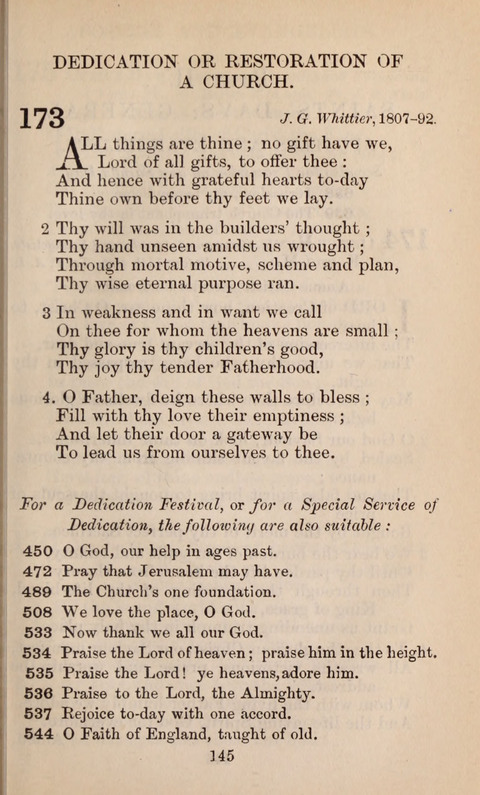 The English Hymnal page 145