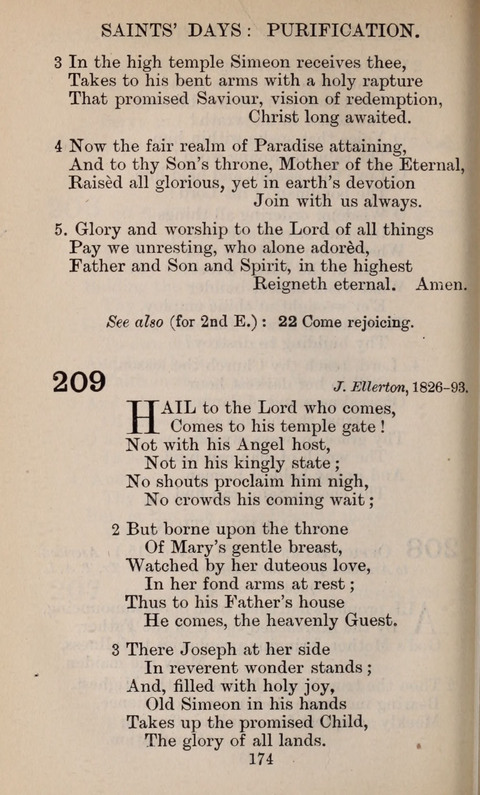 The English Hymnal page 174