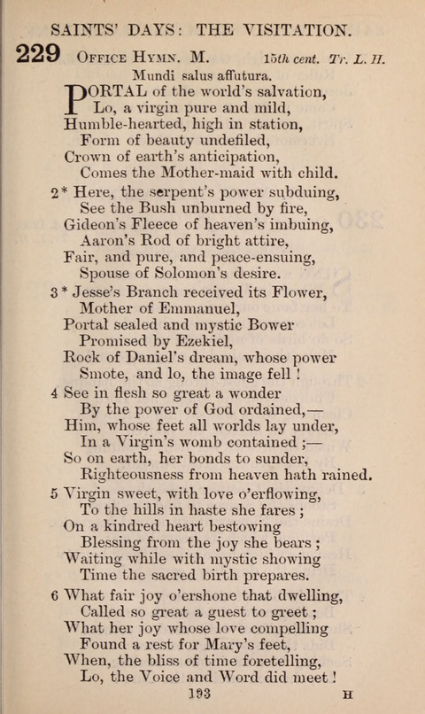 The English Hymnal page 193