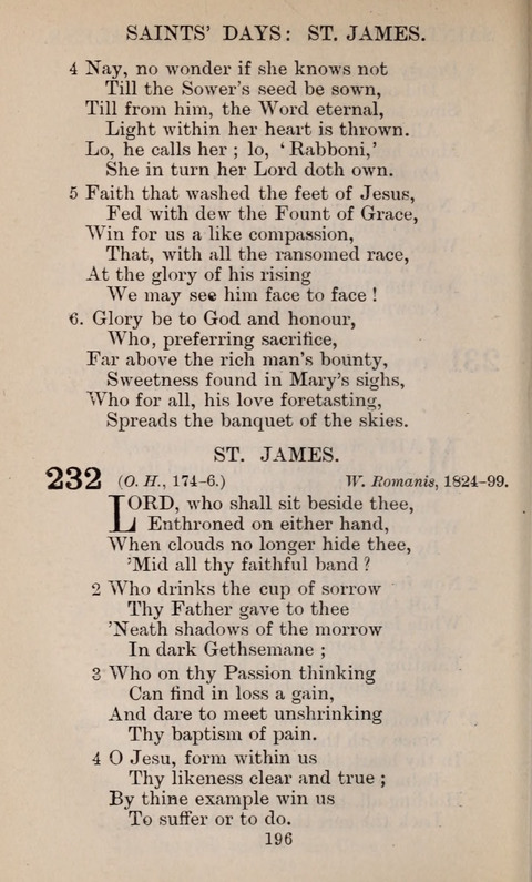 The English Hymnal page 196