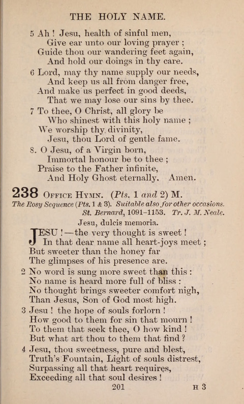 The English Hymnal page 201