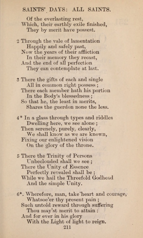 The English Hymnal page 211