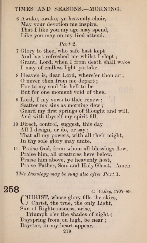 The English Hymnal page 219